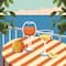 11" x 11" Patio Drinks Canvas Painting Kit by Craft Smart®